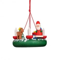 Christian Ulbricht Advent Wreath (Santa) - Christmas Tree Decoration| All Tree Decorations