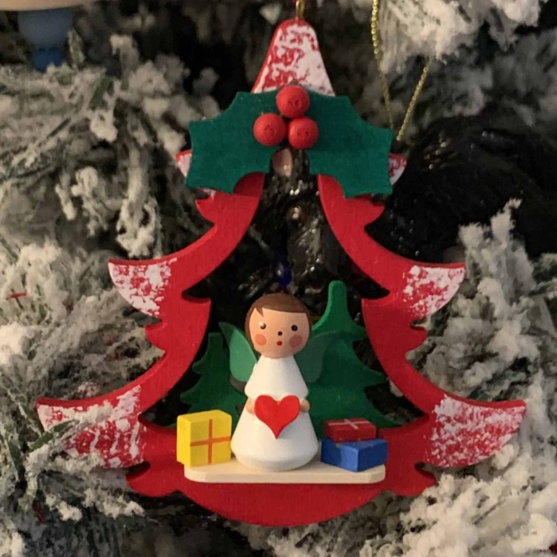 Christian Ulbricht Angel Tree With Heart - Christmas Tree Decoration| All Tree Decorations