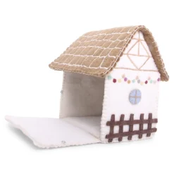 En Gry & Sif Children'S Figurines - Festive Fox House| Felt Figurines