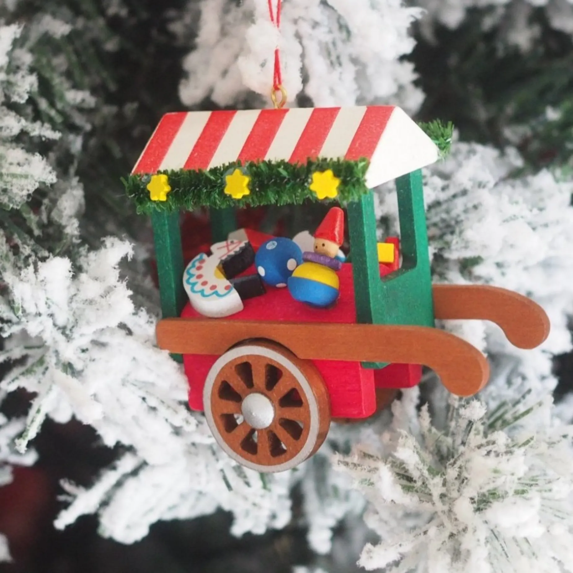 Christian Ulbricht Christmas Market Cart (Large) - Christmas Tree Decoration| All Tree Decorations