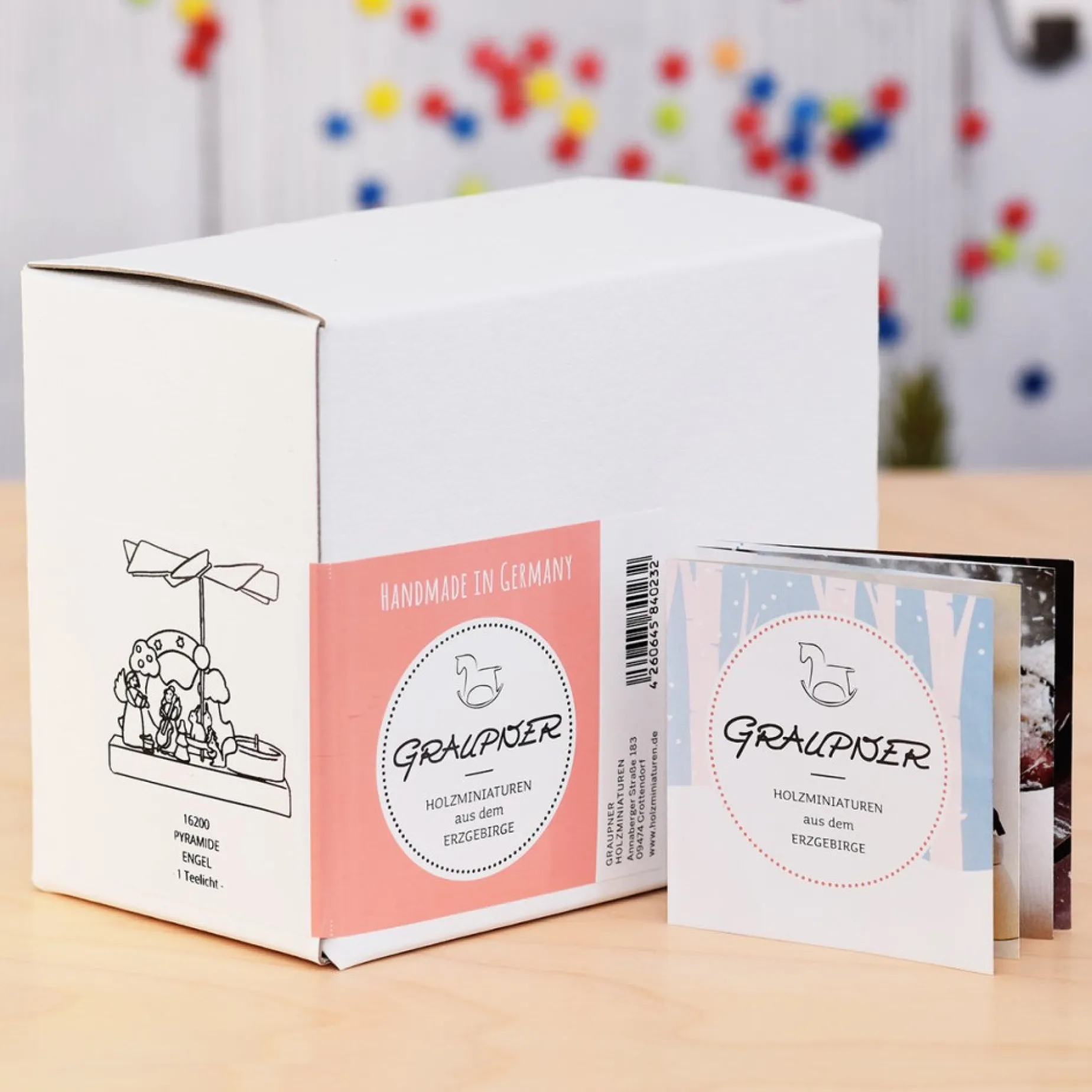 Graupner Christmas Pyramid (Small) - Angel Choir| Christmas Pyramids