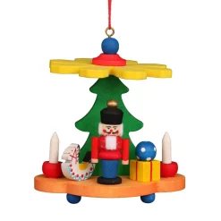 Christian Ulbricht Colorful Nutcracker Pyramid - Christmas Tree Decoration| All Tree Decorations