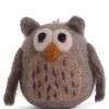 En Gry & Sif Fall Hanging Decoration - Owl (Mini)| Felt Christmas Tree Decorations
