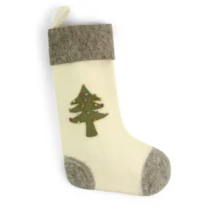 En Gry & Sif Felt Christmas Stocking - Christmas Tree| Christmas Stockings