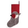 En Gry & Sif Felt Christmas Stocking - Bird| Christmas Stockings
