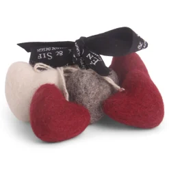 En Gry & Sif Felt Christmas Tree Decoration - Mini Hearts (Set Of 6)| All Tree Decorations