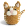 En Gry & Sif Felt Christmas Tree Decoration - Christmas Kitten| All Tree Decorations