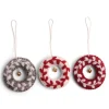 En Gry & Sif Felt Christmas Tree Decoration - Wreaths (Set Of 3)| All Tree Decorations