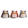 En Gry & Sif Felt Christmas Tree Decoration - Mini Owls (Set Of 3) - Classic| All Tree Decorations