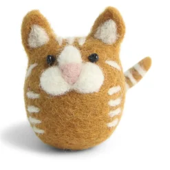 En Gry & Sif Felt Christmas Tree Decoration - Christmas Kitten| Felt Christmas Tree Decorations