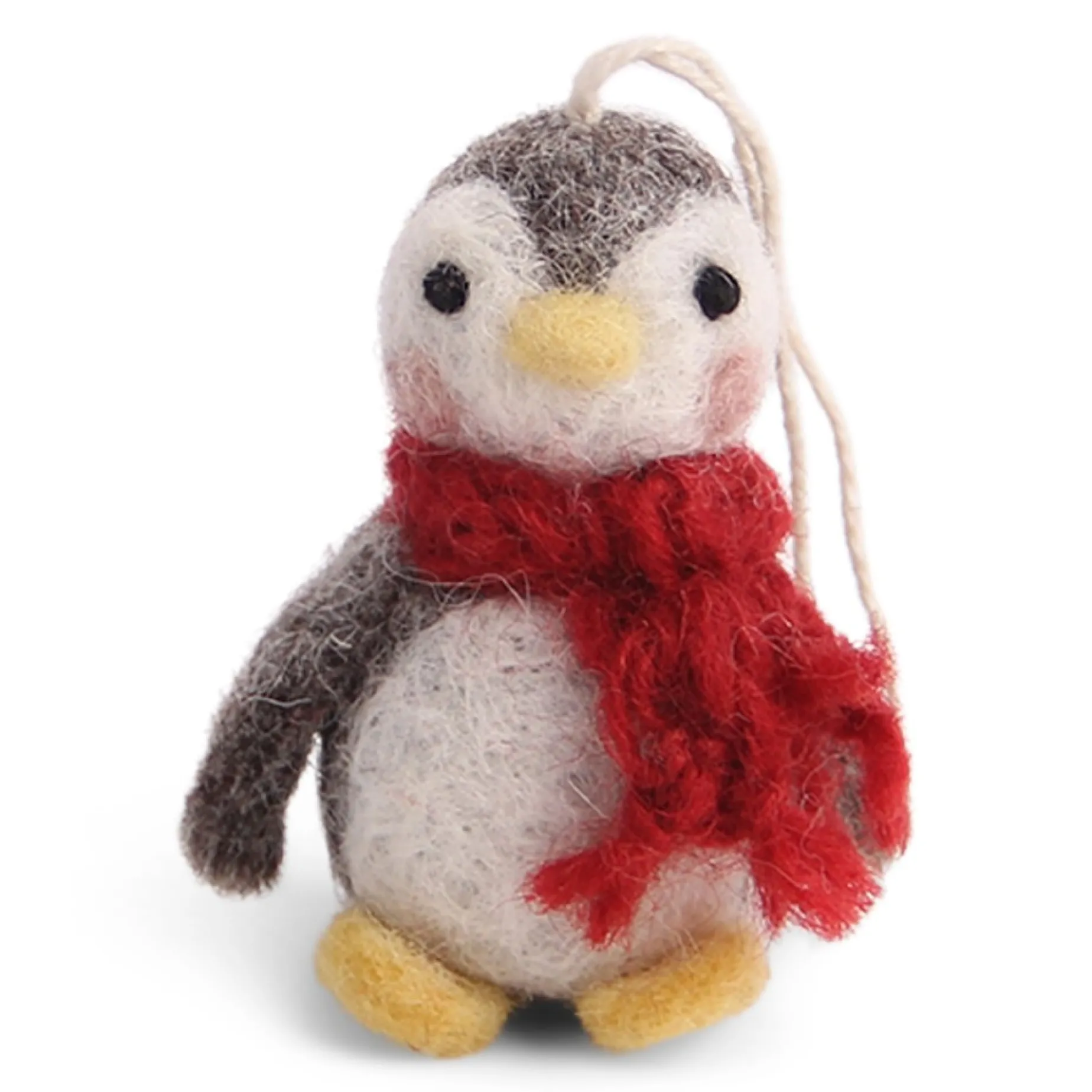 En Gry & Sif Felt Christmas Tree Decoration - Baby Penguin (Set Of 3)| Felt Christmas Tree Decorations