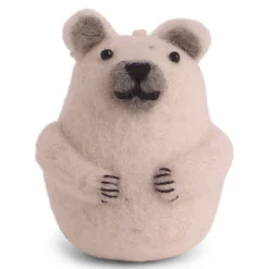 En Gry & Sif Felt Christmas Tree Decoration - Polar Bear Trio| All Tree Decorations