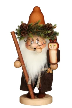 Christian Ulbricht Incense Burner - Collector'S Edition - Dwarf With Owl| Premium Dwarf Incense Burners