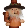 Christian Ulbricht Incense Burner - Mini - Forest Man With Squirrel (Natural)| Fall Incense Burners