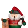 Christian Ulbricht Incense Burner - Premium - Santa In Tartan With Snowman| Traditional Incense Burners
