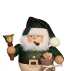 Christian Ulbricht Incense Burner - Premium - Santa With Bell (Green)| All Incense Burners