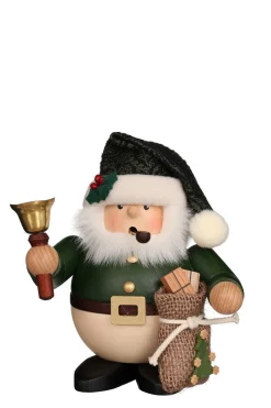 Christian Ulbricht Incense Burner - Premium - Santa With Bell (Green)| All Incense Burners
