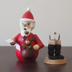 Paul Ullrich Incense Burner - Santa With Baby Rudolph And Christmas List| All Incense Burners