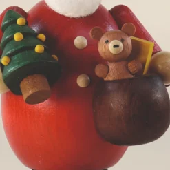 Paul Ullrich Incense Burner - Santa With Teddy And Tree| Traditional Incense Burners