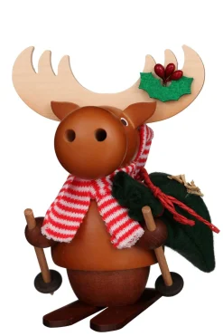Christian Ulbricht Incense Burner - Small - Reindeer On Ski'S| All Incense Burners
