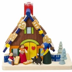 Graupner Incense Burner (House) - Gingerbread House With Hansel & Gretel| House Shaped Incense Burners
