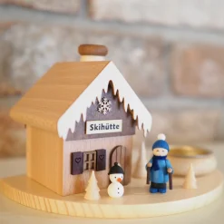 Paul Ullrich Incense Burner (House) - Paul'S Ski Lodge| House Shaped Incense Burners