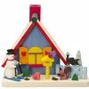 Graupner Incense Burner (House) - Snowman And Christmas Forest Friends| House Shaped Incense Burners