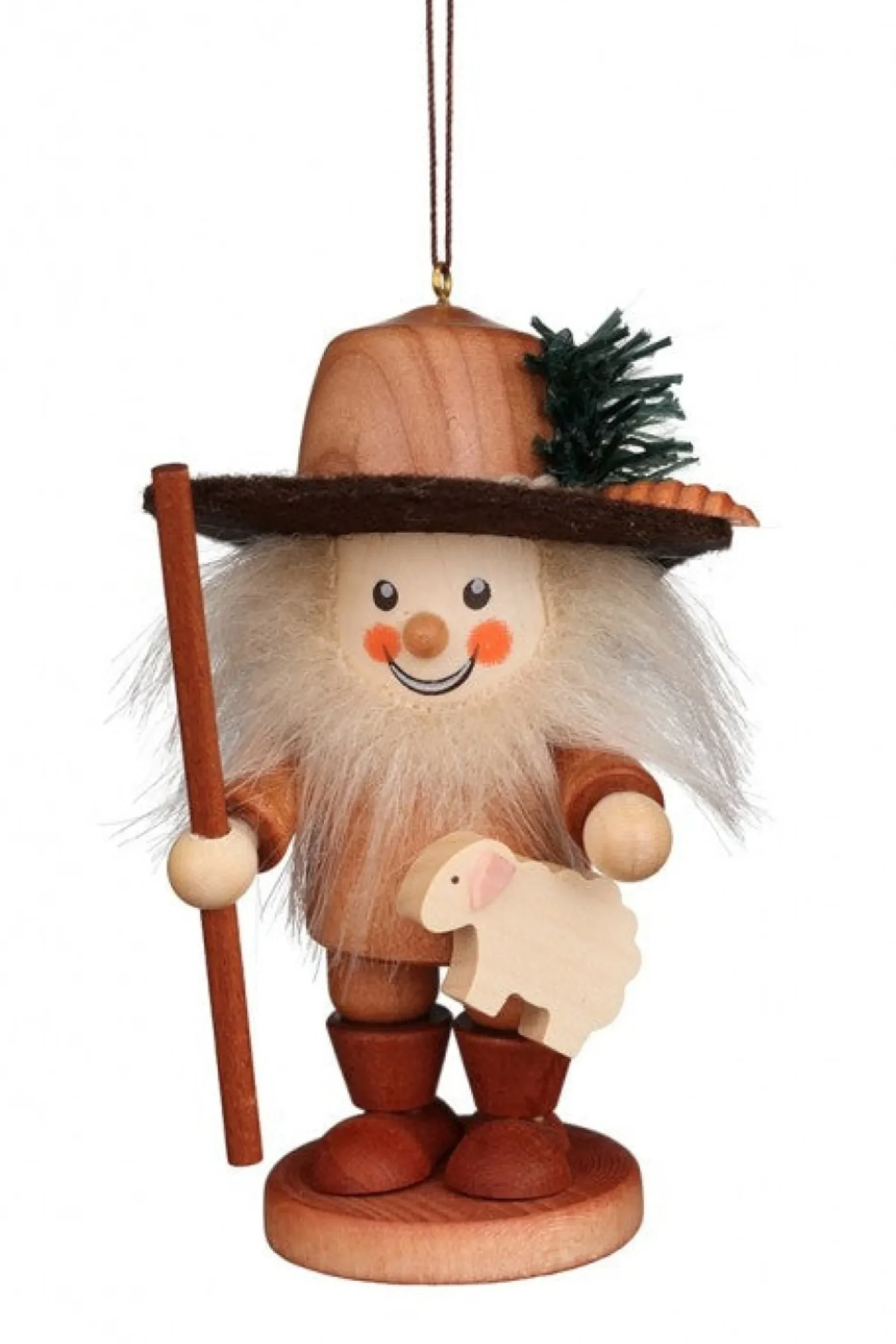 Christian Ulbricht Large Gnome Christmas Tree Decoration - Shepherd| All Tree Decorations