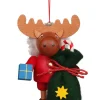 Christian Ulbricht Large Gnome Christmas Tree Decoration - Christmas Moose (Colourful)| All Tree Decorations