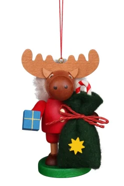 Christian Ulbricht Large Gnome Christmas Tree Decoration - Christmas Moose (Colourful)| All Tree Decorations