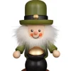 Christian Ulbricht Large Gnome Christmas Tree Decoration - Irish Leprechaun With Pot Of Gold| All Tree Decorations