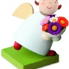 Gunter Reichel Little Angel Figurine - Guardian Angel With Bunch Of Flowers| Guardian Angels