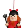 Christian Ulbricht Little Gnome Christmas Tree Decoration - Trick Or Treater In Devil Costume| All Tree Decorations