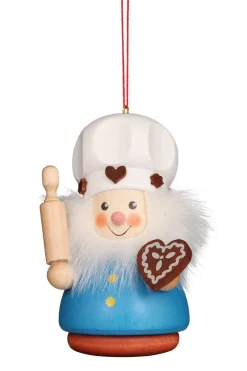 Christian Ulbricht Little Gnome Christmas Tree Decoration - Colourful Gingerbread Baker| All Tree Decorations
