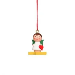 Christian Ulbricht Mini Angel - Floating On A Colourful Star - Christmas Tree Decoration| All Tree Decorations