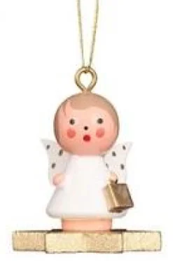 Christian Ulbricht Mini Angel - Floating On A Star - Christmas Tree Decoration| All Tree Decorations