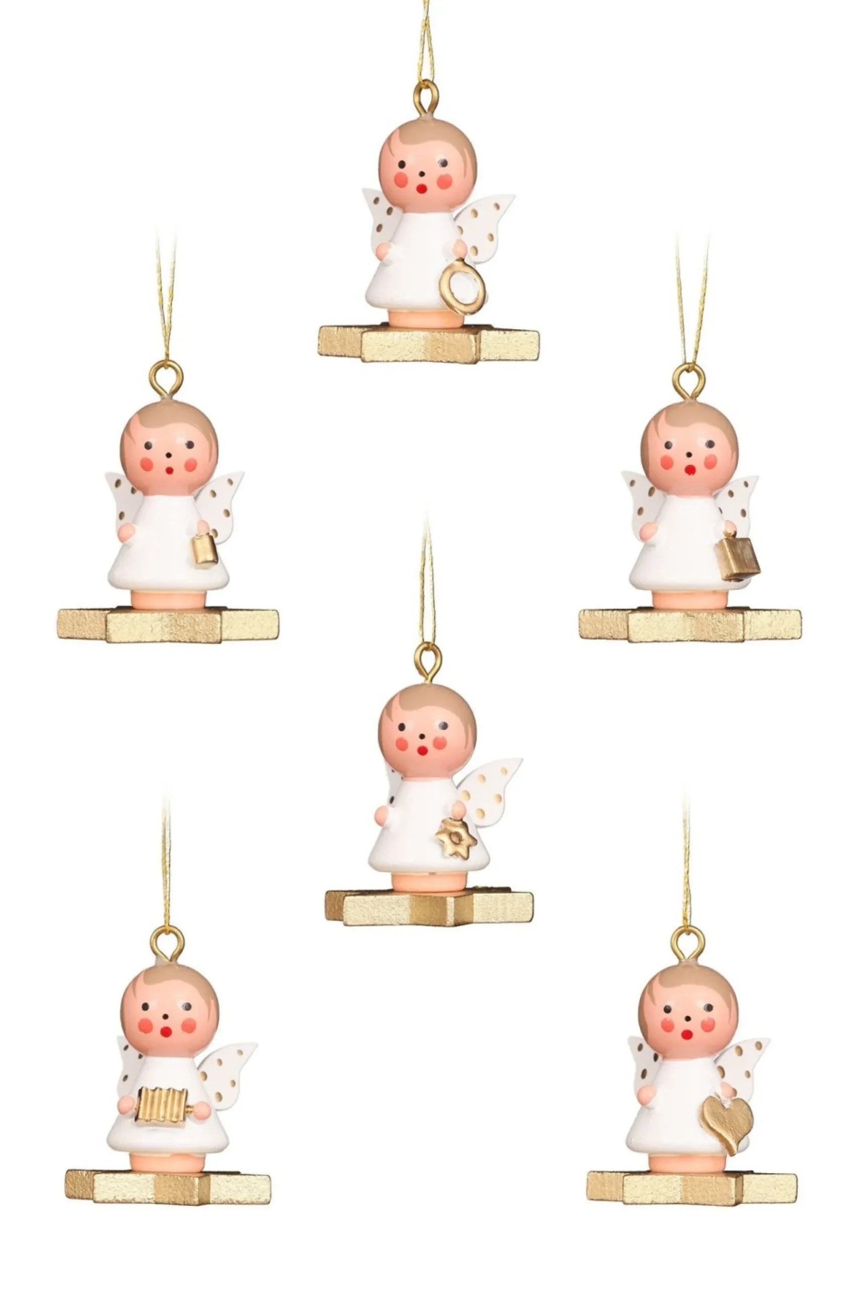 Christian Ulbricht Mini Angel - Floating On A Star - Christmas Tree Decoration| All Tree Decorations