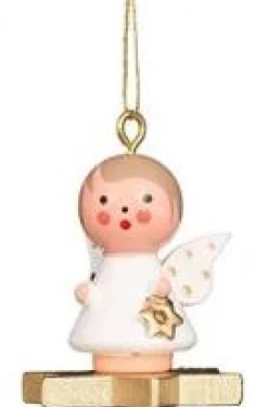 Christian Ulbricht Mini Angel - Floating On A Star - Christmas Tree Decoration| All Tree Decorations