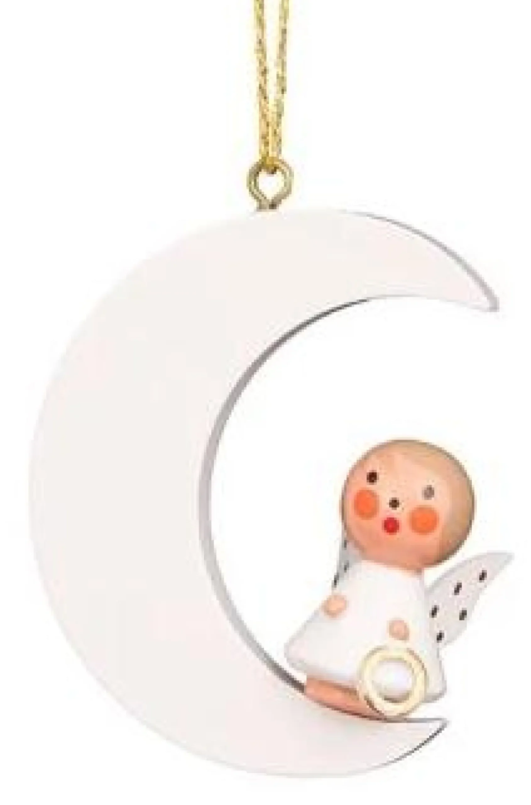 Christian Ulbricht Mini Angel - Moon-Sitting - Christmas Tree Decoration| All Tree Decorations