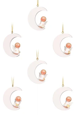Christian Ulbricht Mini Angel - Moon-Sitting - Christmas Tree Decoration| All Tree Decorations
