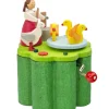 Graupner Music Box (Traditional Crank-Style) - Miniature Girl Feeding Geese| Music Boxes