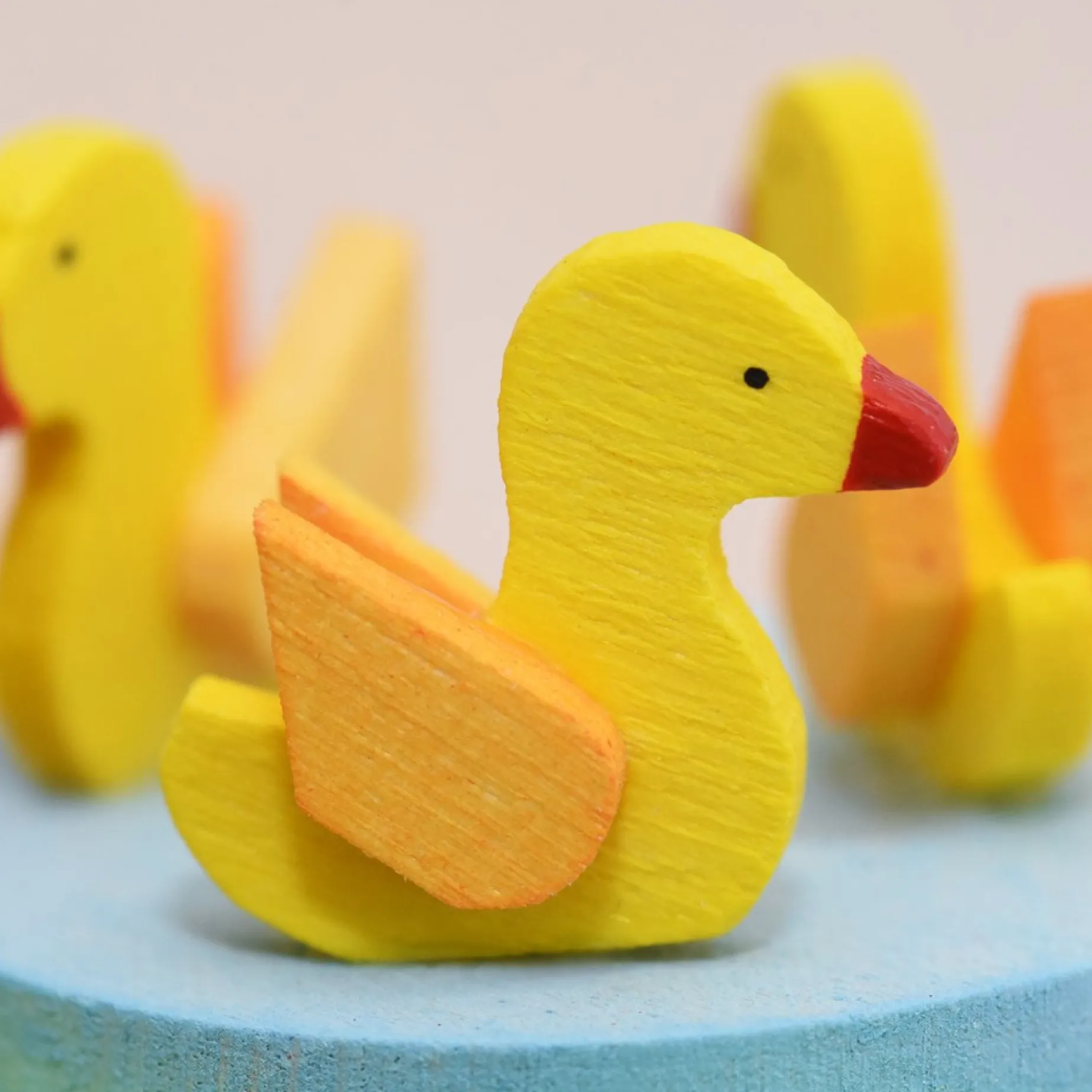 Graupner Music Box (Traditional Crank-Style) - Miniature Girl Feeding Geese| Music Boxes
