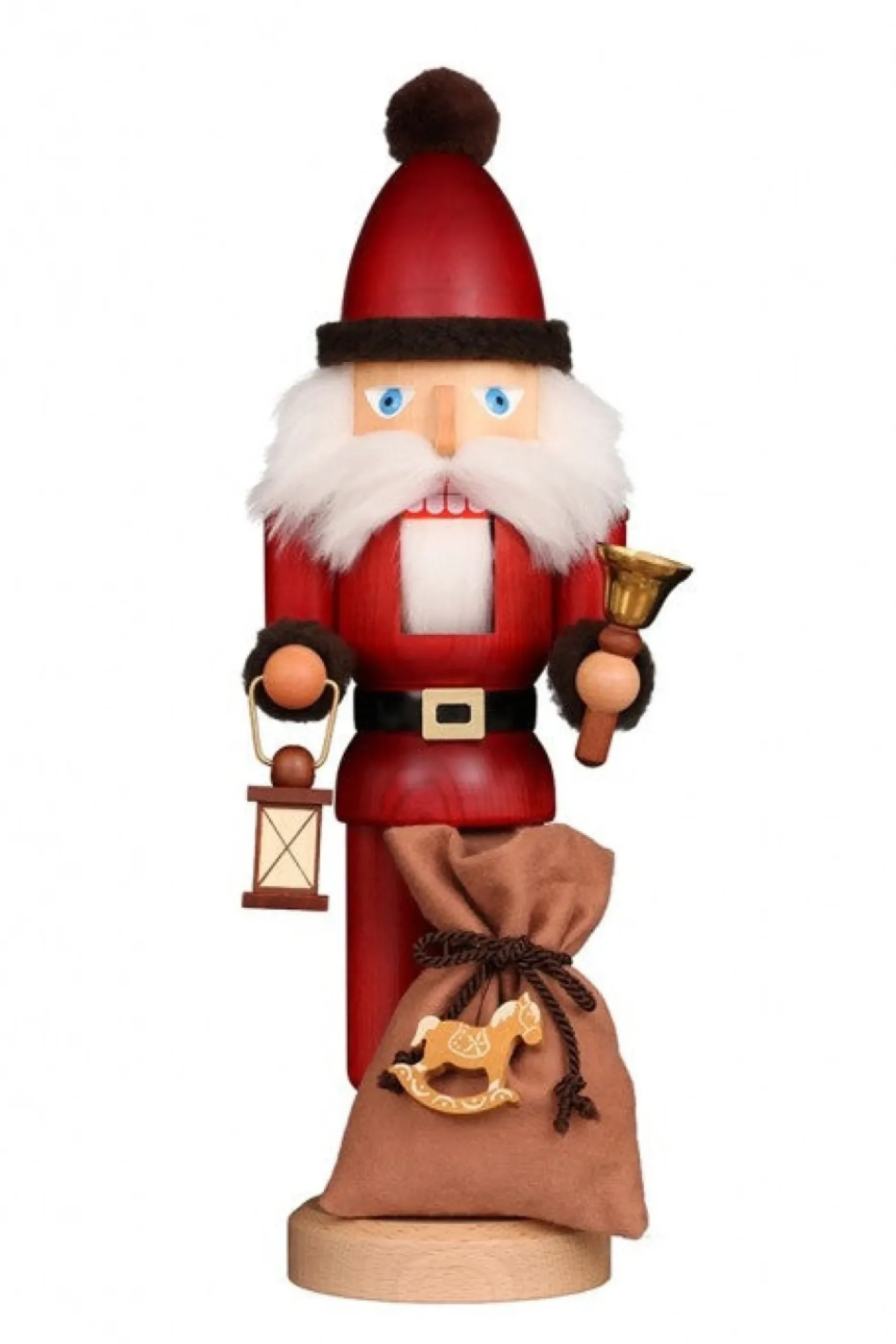 Christian Ulbricht Nutcracker (Classic) - Santa With Bell| Classic Nutcrackers