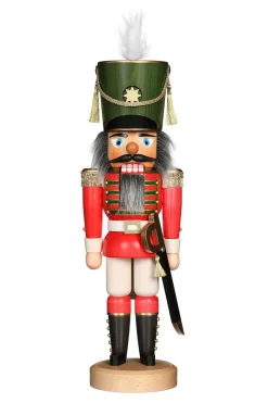 Christian Ulbricht Nutcracker (Classic) - Soldier Dressed In Red And Green| Classic Nutcrackers