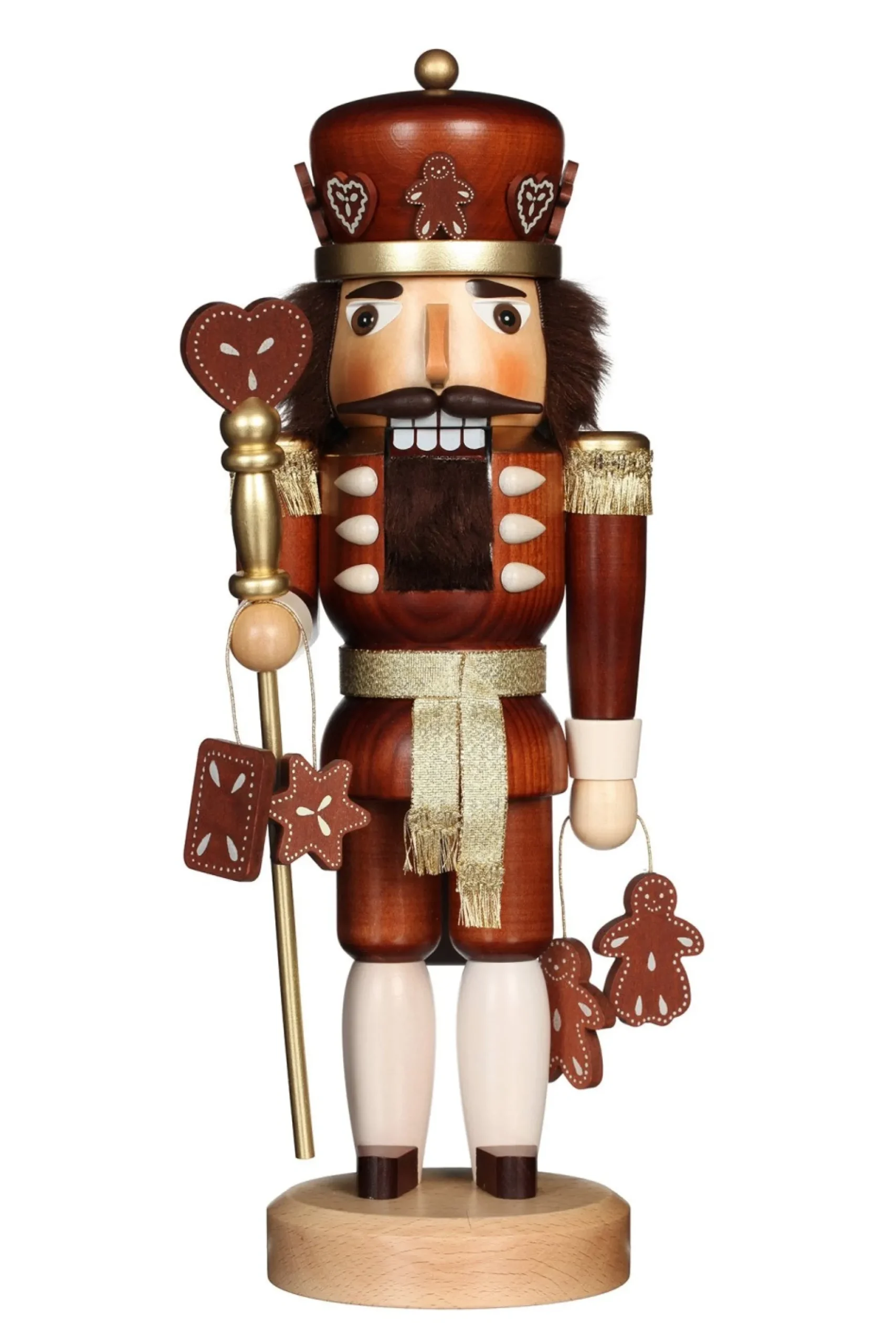 Christian Ulbricht Nutcracker (Classic) - Zimt The Gingerbread King| Classic Nutcrackers