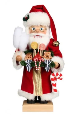 Christian Ulbricht Nutcracker (Premium Collector'S Edition) - Candy Cane Santa| All Nutcrackers