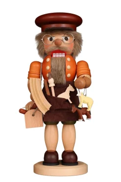 Christian Ulbricht Nutcracker (Premium Collector'S Edition) - Woodcarver (Natural)| Fall Nutcrackers