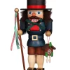 Christian Ulbricht Nutcracker (Small) - Black Forest Friend With Clock| All Nutcrackers
