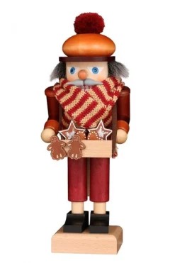 Christian Ulbricht Nutcracker (Small) - Georgie Gingerbread Seller| Small Nutcrackers