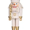 Christian Ulbricht Nutcracker (Small) - King With Gloss White Coat| Small Nutcrackers